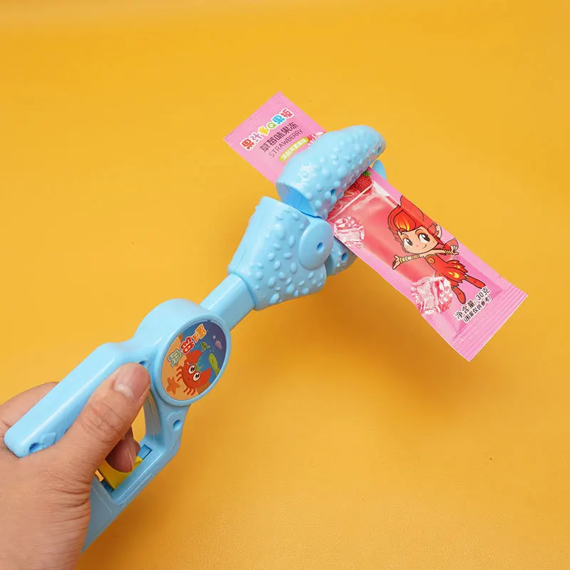 Pince à crabe amusante pour enfants, pince à crabe créative, jouet mécanique à main, farce, pince à crabe, Robot rétractable, jouet de ramassage