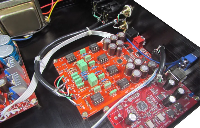 Sunbuck es9028q2m sa9227 koaxial faser dac dsd decoder rca symmetrischer ausgangs decoder
