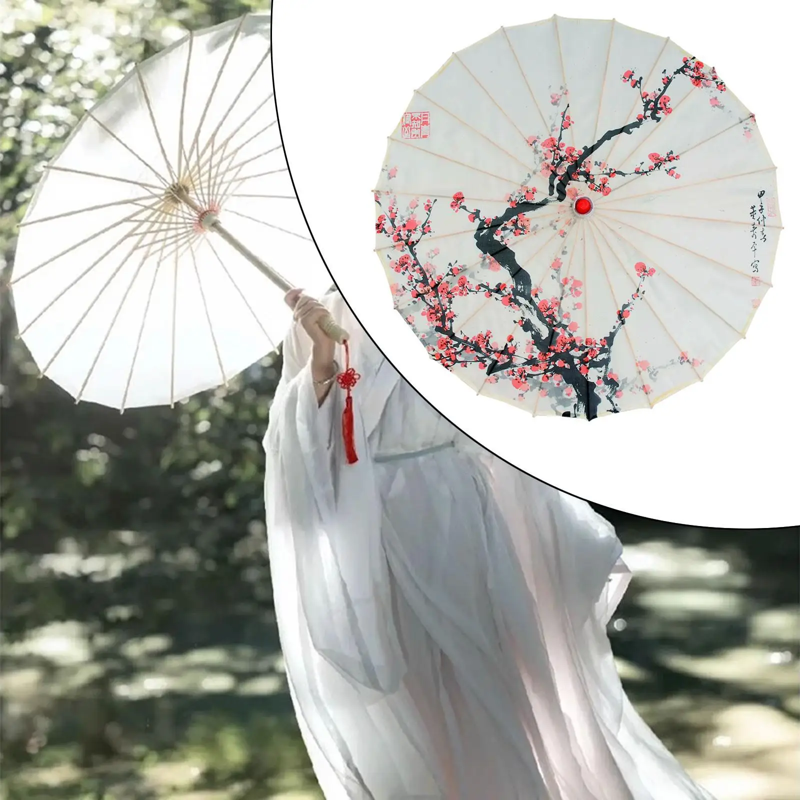 Traditional Chinese Umbrella for Women Ancient Dance Umbrella for Performance