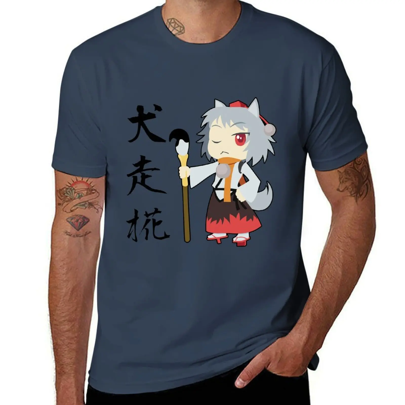 

Touhou Project - Momiji Inubashiro T-Shirt Outdoor Working T-Shirt