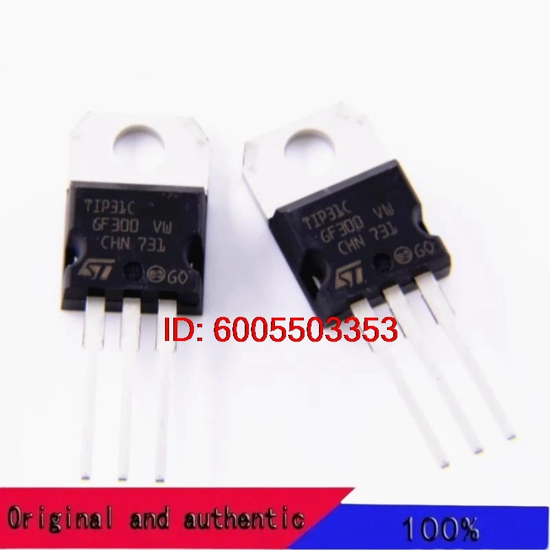 10PCS/TIP31C TO220 Original Genuine Goods in Stock