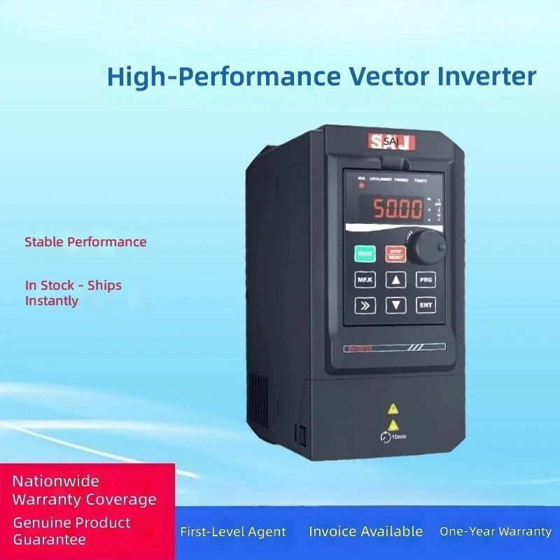 VM1000B VFD Fan Pump Heavy-Load Variable-Speed Drive Three-Phase Speed Controller Mini Frequency-Control Unit