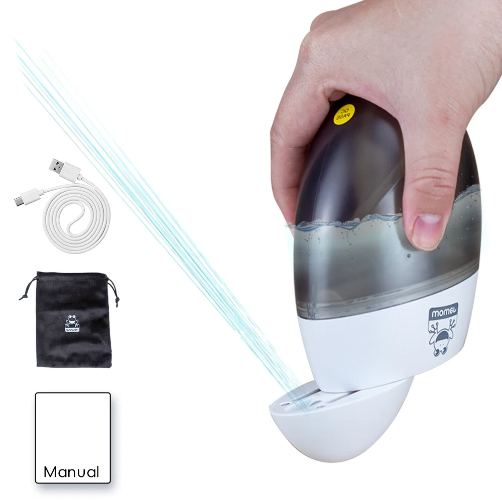 

250ML Portable Bidet Electric Bidet Sprayer for Women & Men Mini Handheld Personal Shattaf Travel Bidet with Bag