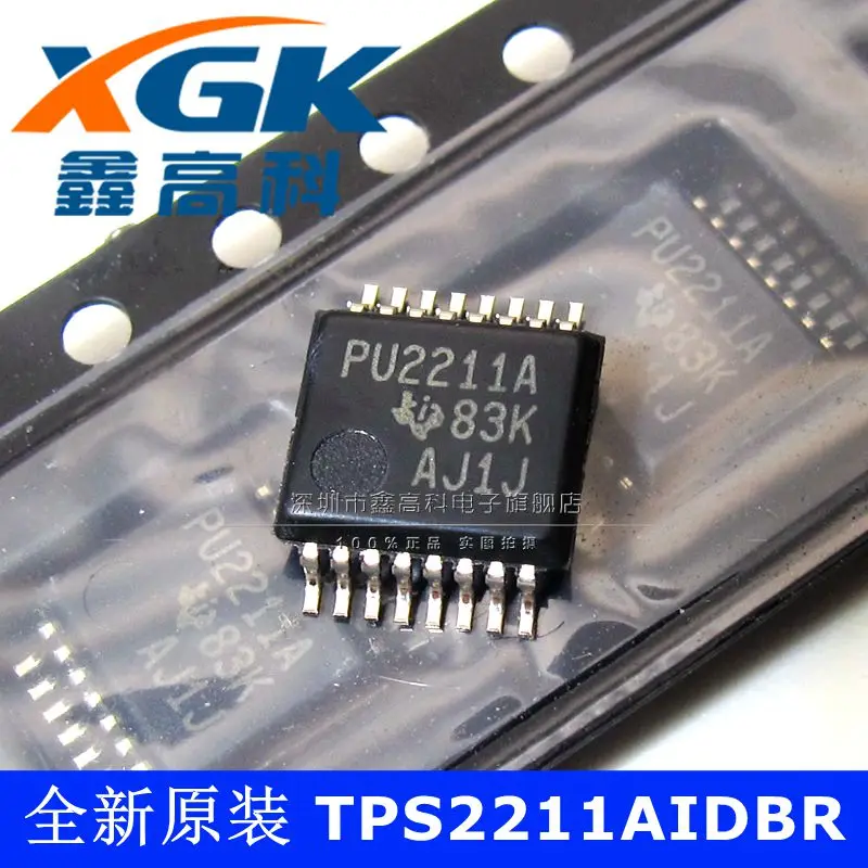 Free shipping   TPS2211AIDBR PU2211A  SSOP16     10PCS