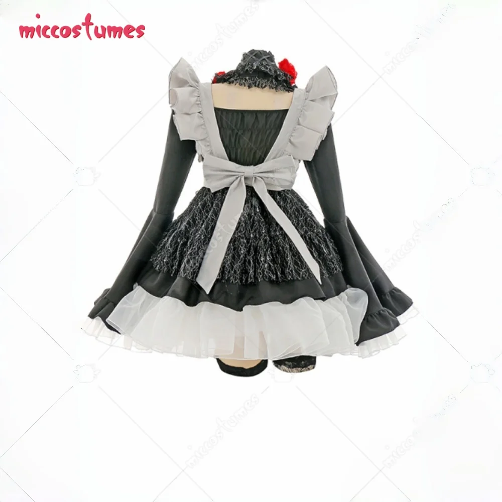 Miccostumes Marinn Sono Bisque Doll Wa Koi Wo Suru Cosplay Costume Kawaii Maid Outfit for Women Maid Dress