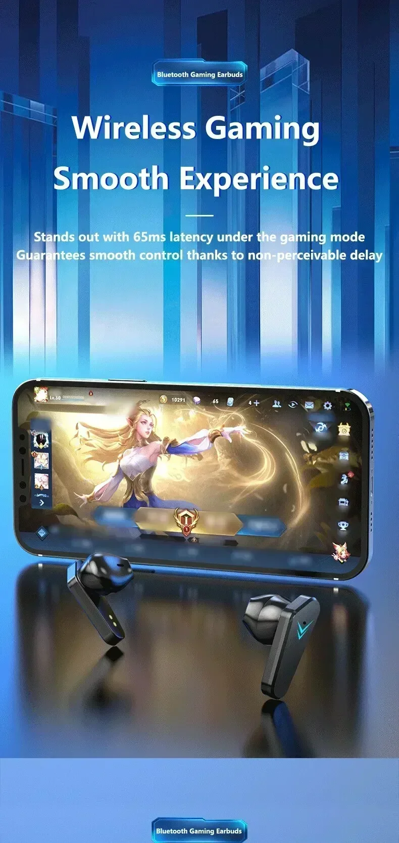 X15 Tws Wireless Bluetooth Headphones With Low Latency Gaming Mode_voghion.com