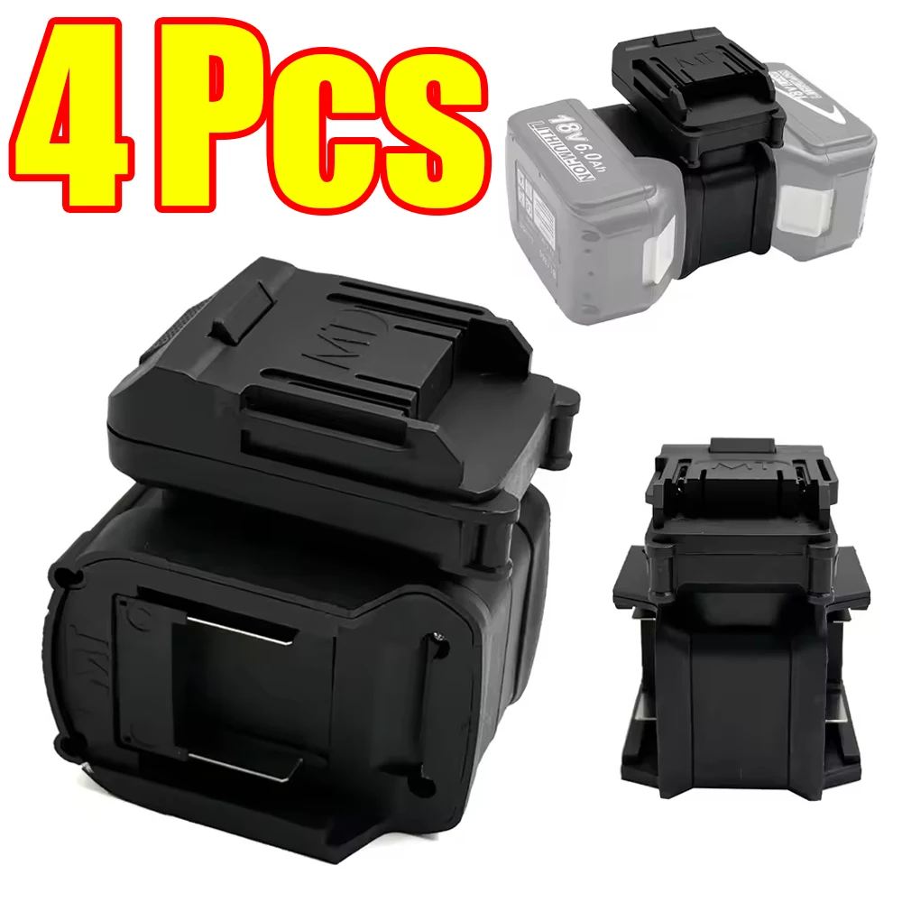 

Адаптер-конвертер для аккумуляторов 2-в-1 (1-4 шт.) для литий-ионных аккумуляторов Makita 18В BL1830, аксессуары для электроинструментов