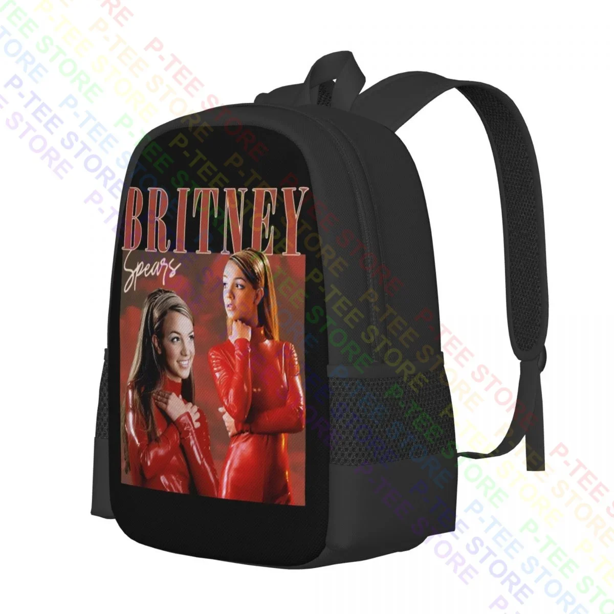 Britney Pop Culture Britney Spears Hit Me Baby One More Time OopBackpack Large Capacity Creative Multi-function