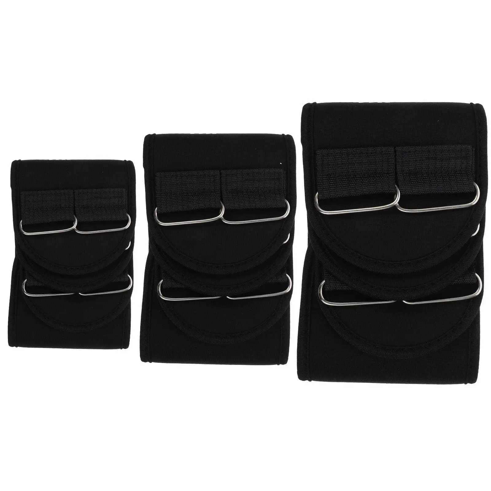 

3Pcs Posture Corrector Belt Legs Correction Brace Bow-Legged O-Type X-Type Leg Correction Band Size M Black Breathable