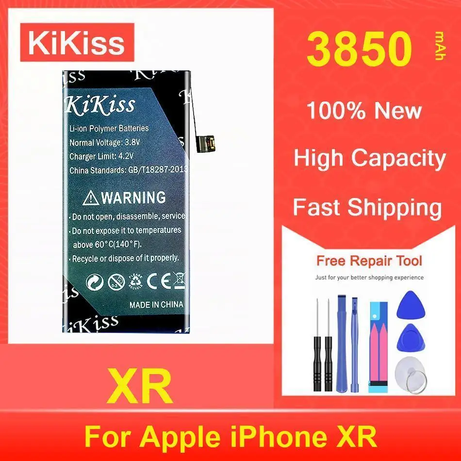

Kikiss Battery 3850Mah XR For Apple Iphone