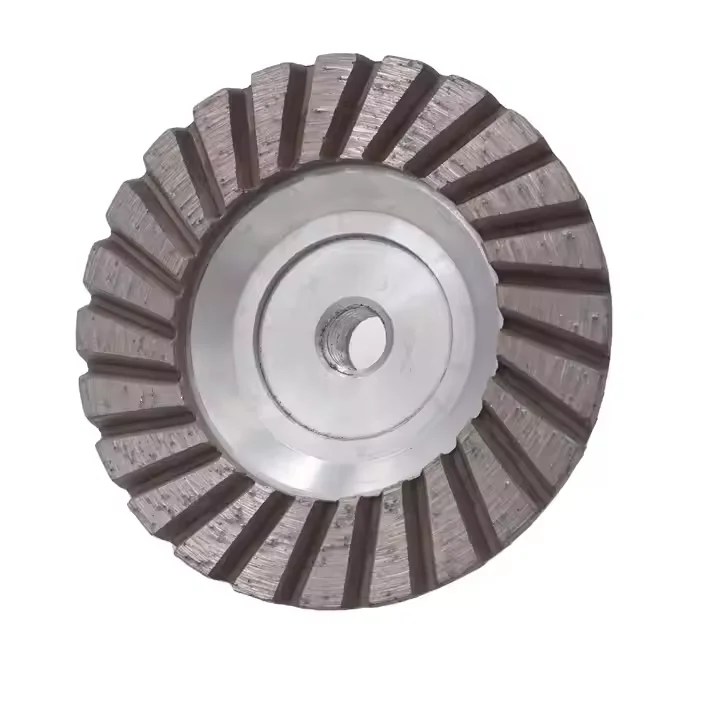

Aluminium Cup Wheel Diamond Grinding Wheels 5inch Good Viscosity For Concrete Granite Sharpening Grinder
