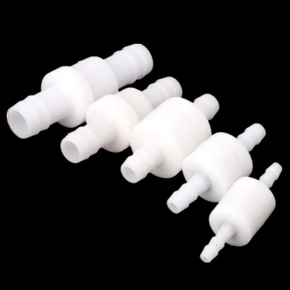 Plastic One-Way Non-Return Water Inline Fluids Check Valves for Fuel Gas Liquid