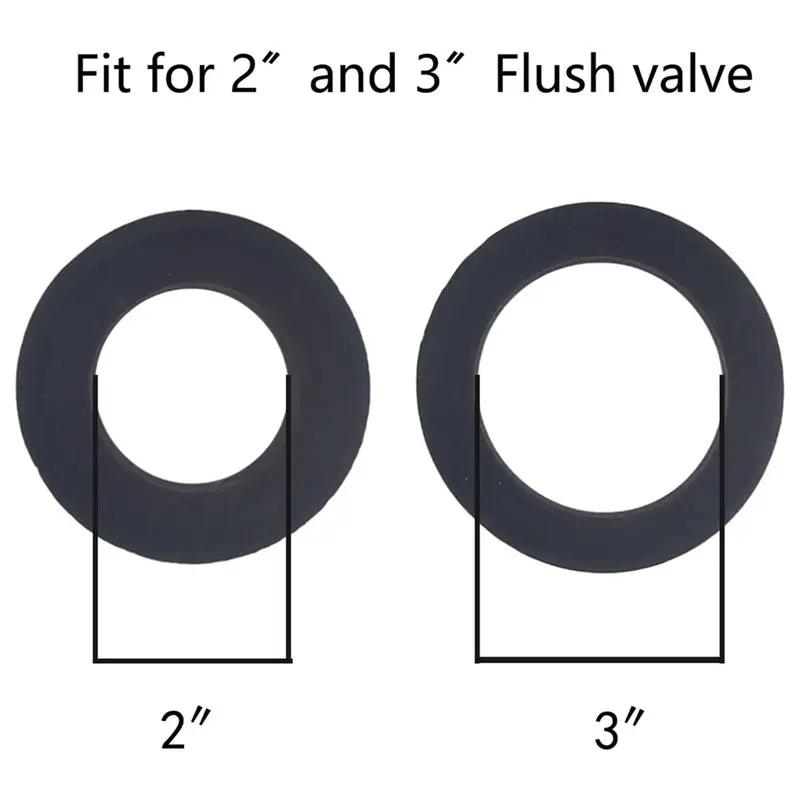 [HOT!A34R】 Toilet Tank Gasket Hardware Kit For Bowl, Fits 2-Inch And 3-Inch Flush Valve Openings(2-Piece Tanks)