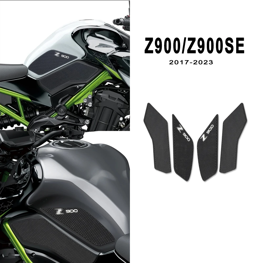 

Motorcycle Accessories Tank Pad Protector Sticker Decal Gas Knee Grip Kit for Kawasaki Z 900 SE Z900 Z900SE 2017 - 2023