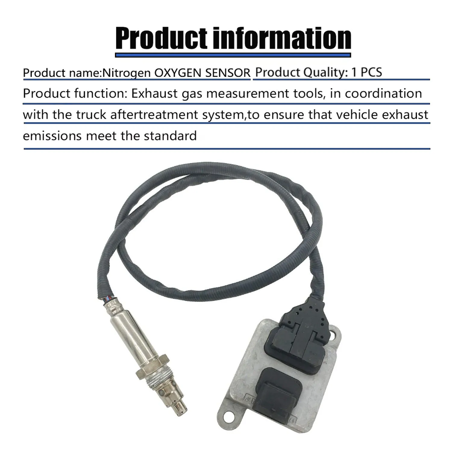 Оригинальный датчик NOX 5WK96683D, замена 0009053603 для Mercedes-Benz W205 W166 GLE350 GLE400 ML350 CLA350, OEM A0009053603