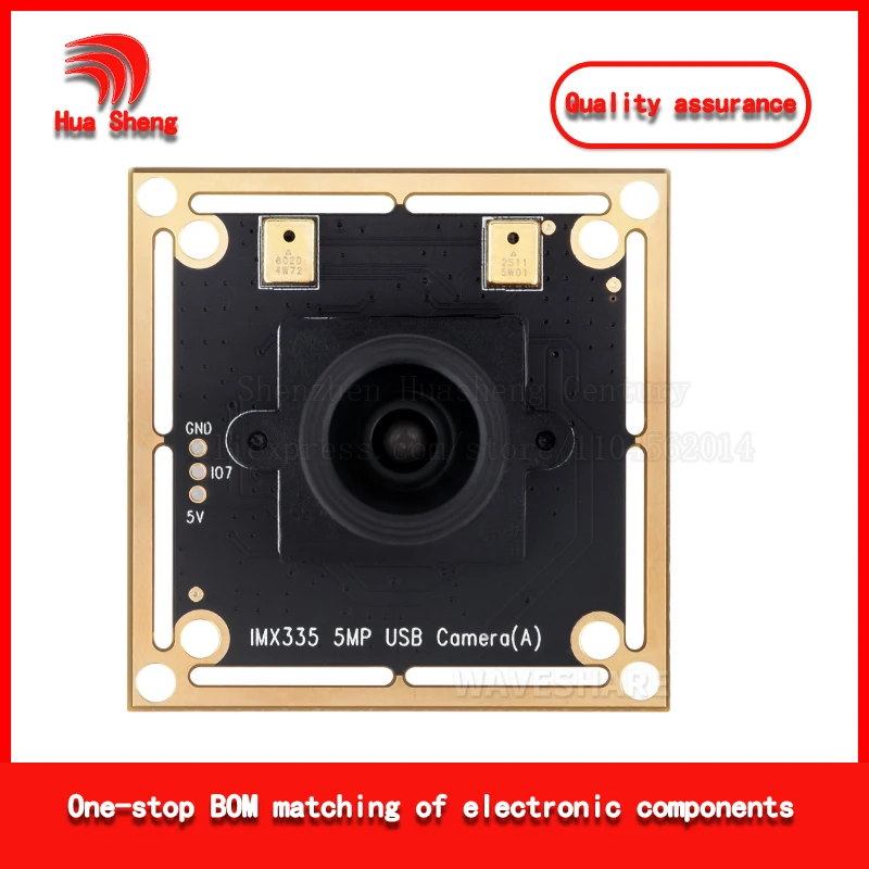 Imx335 USB Camera Module 5Mp 2K Video Recording