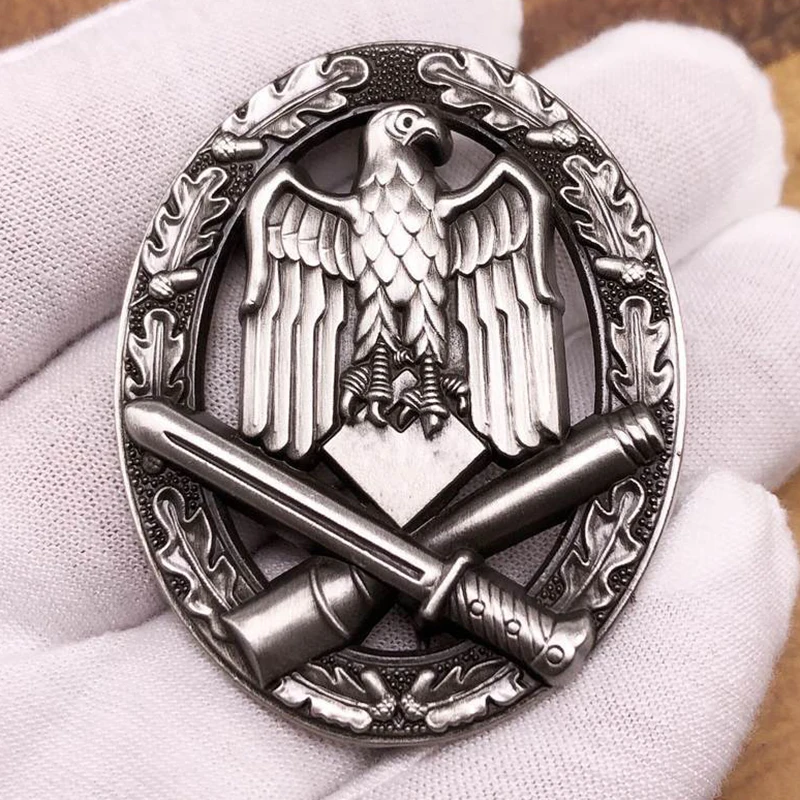 2024 German RARE Military 57th Edition Ordinary Assault Operations Medal Clothing Accessories Badge Brooch Pin Medal Emblem Gift