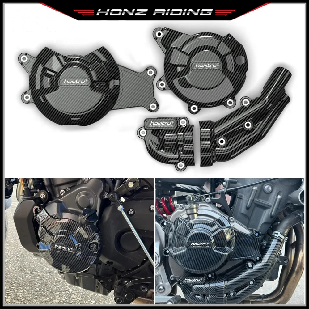 Motorcycles Engine Cover Protection for Yamaha FZ07 XSR700 MT07 2014-2024