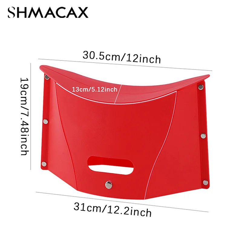 Plastic Portable Folding Stool Outdoor Chairs Portable Stool for Camping Storage Stool Storage Stool Folding Chair