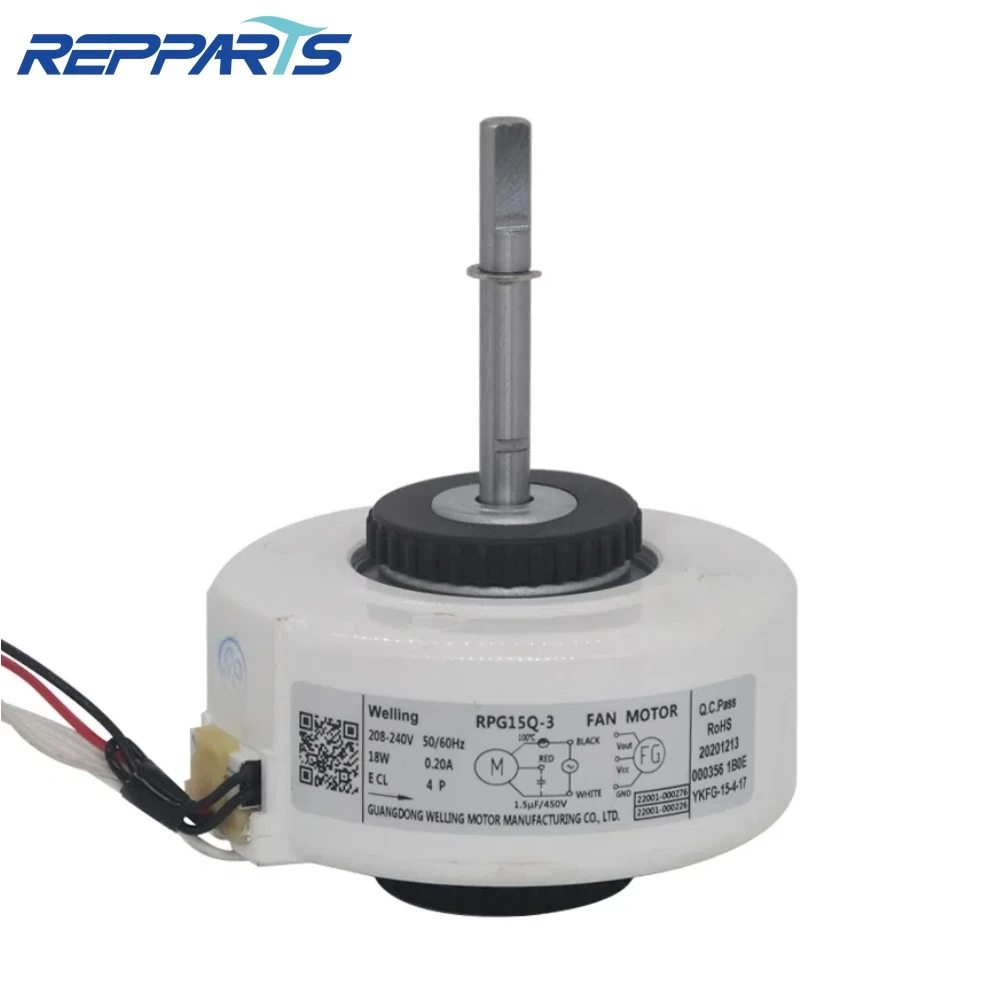 New RPG15Q-3 220-240V 50/60Hz 18W Indoor Unit AC Fan Motor For TCL Air Conditioner Conditioning Parts