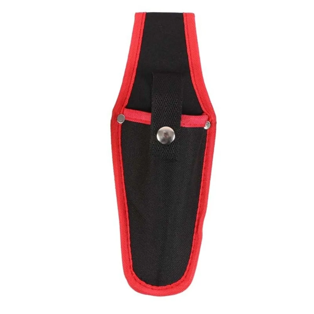 2PCS Canvas Pruning Shears Pouch Portable with Buckle Scissor Holder Lightweight Red Pruner Storage Pouch Pruning Tool Storage