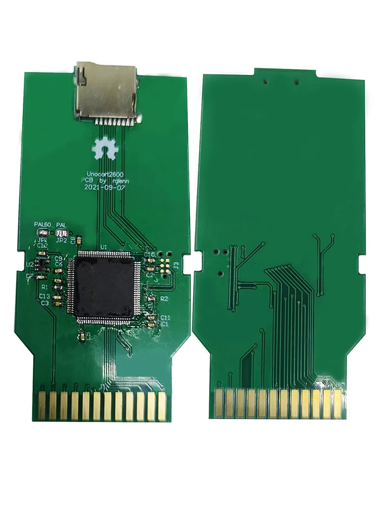 Atari 2600 Flashcard V2-Cartouche de console de jeu rétro, 4 bits, supérieure, DIY, 1 pièce