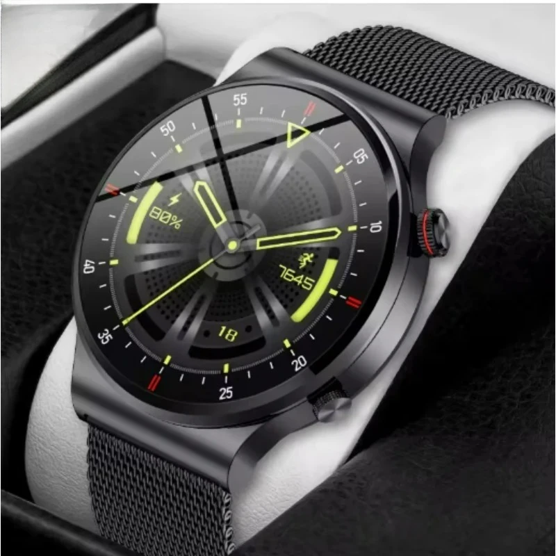

New NFC Bluetooth Call Smart Watch Men Full Screen GPS Sports Bracelet Waterproof ECG Health SmartWatch for Android