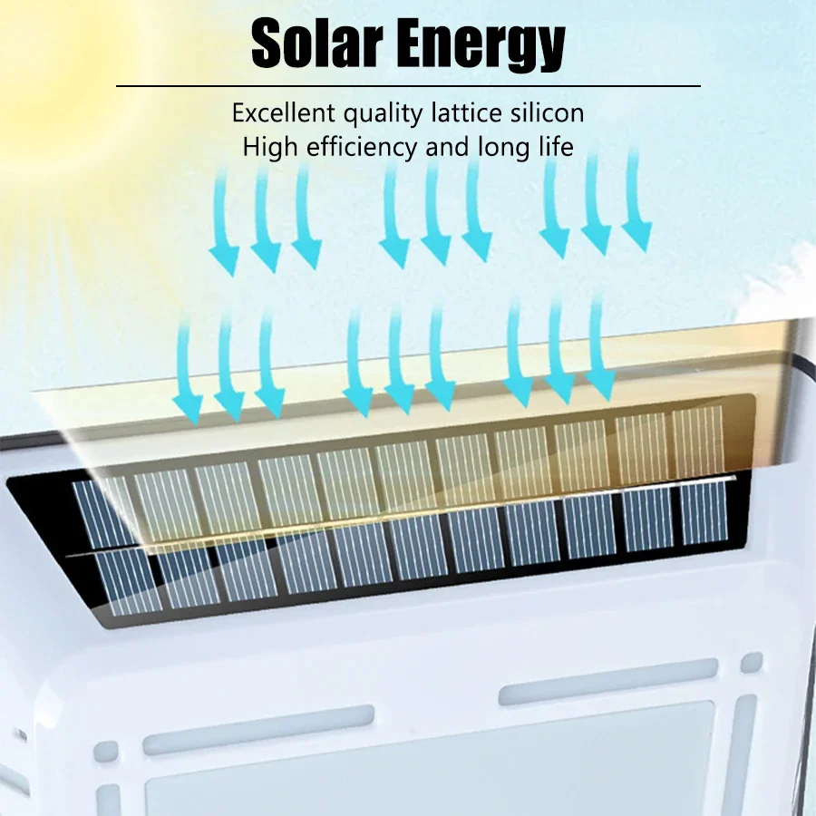 Solar LED Warm Light USB Rechargeable Floodlight Outdoor House Number Porch Light Garage Waterproof Wall Lamp Decoration