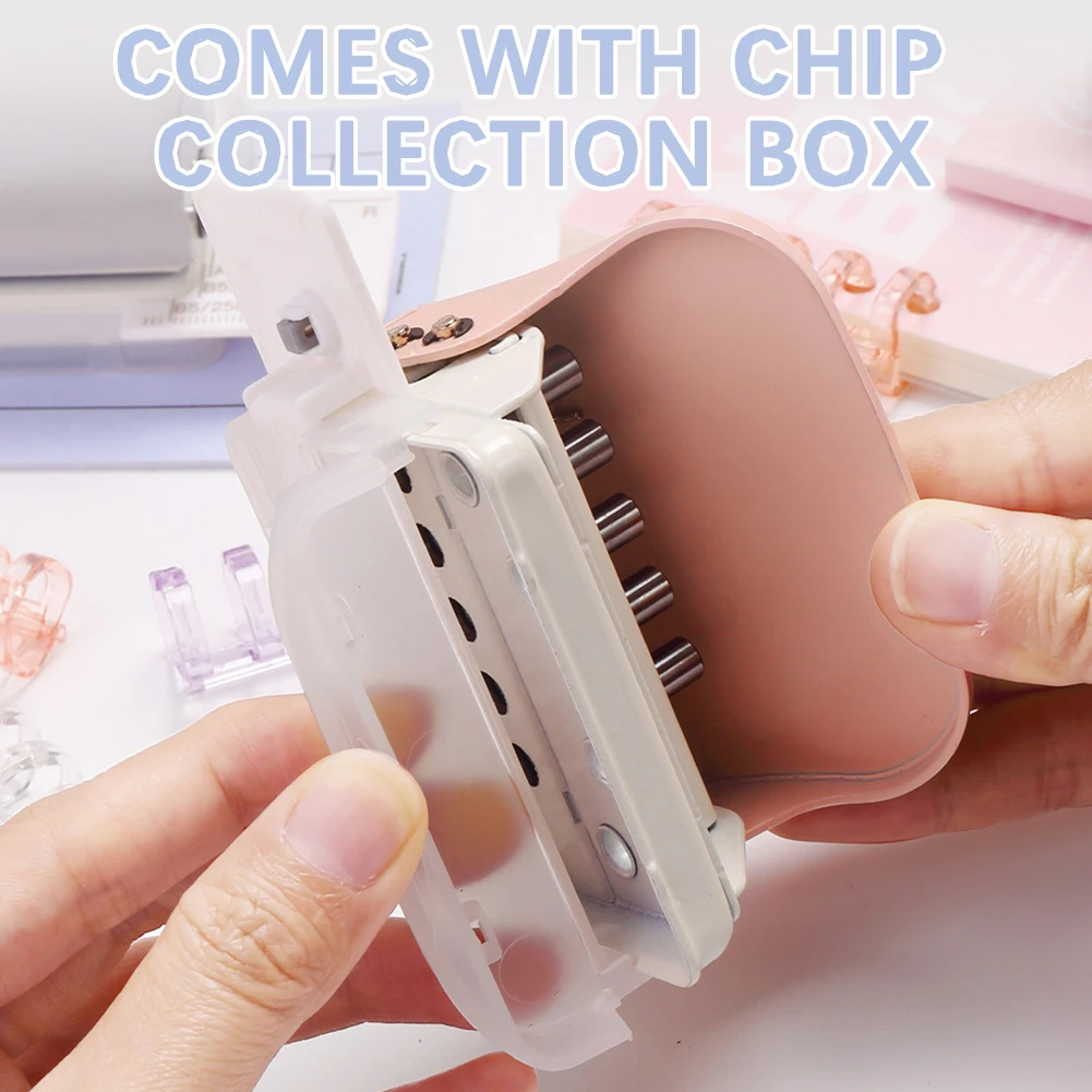 A4/30 หลุม A5/20 หลุม B5/26 หลุมกระดาษ Punches อเนกประสงค์แบบพกพาหลุม Punch Aid สําหรับงานฝีมือกระดาษ