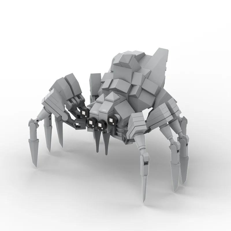 153pcs MOC Lunar Spider Spaceed Model Building blocks Construction DIY Christmas gifts creative idea toy Education Birthday