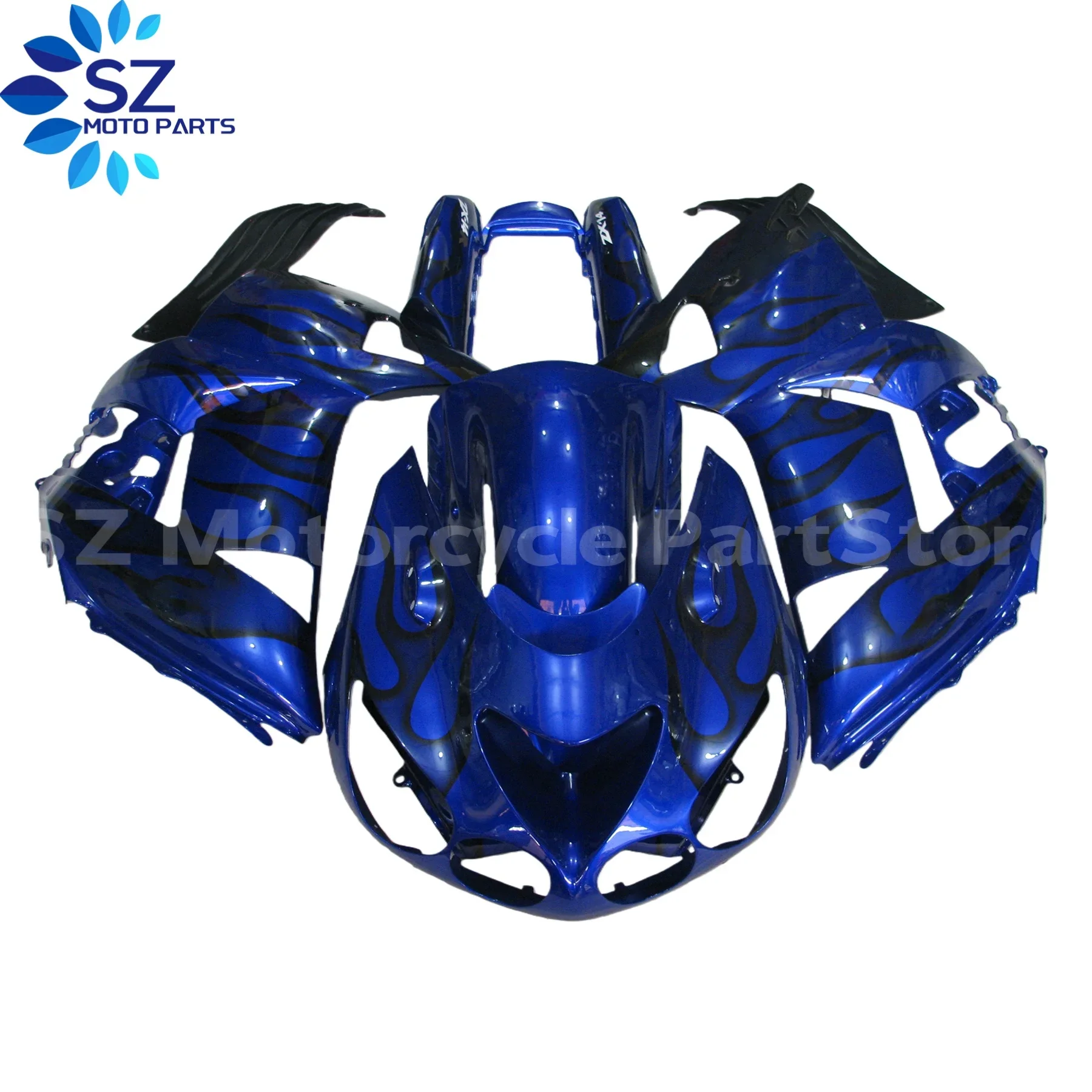 مجموعة هدايا الدراجة النارية لـ Kawasaki ZX14R 2006 2007 2008 2009 2010 2011 مع عملية قولبة حقن ABS مجموعة لوحات كاملة #2