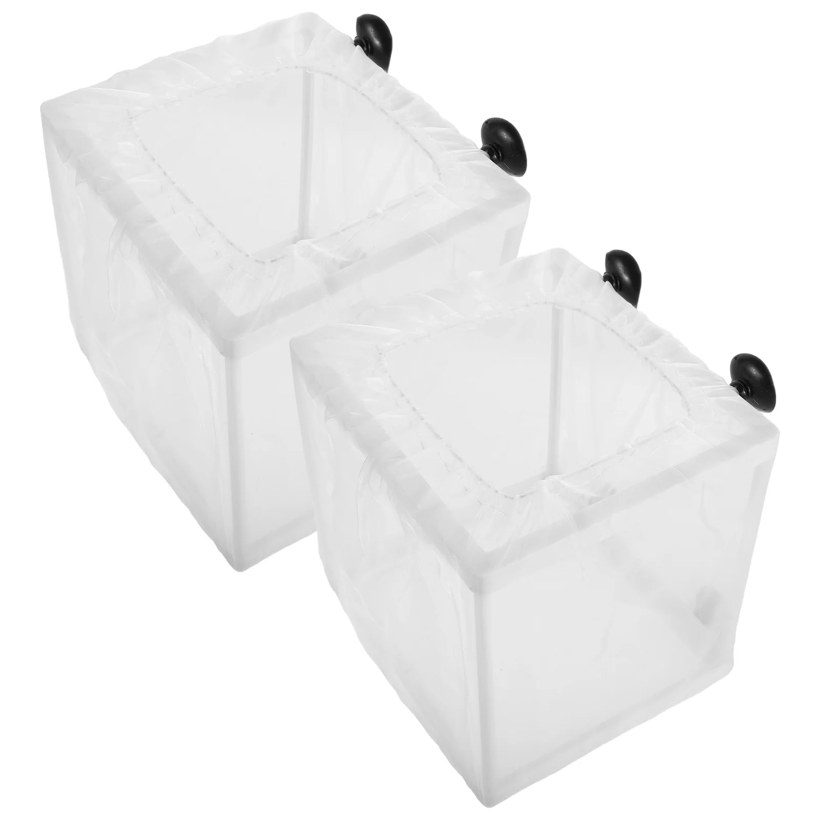 

2pcs Fish Breeding Box Aquarium Breeding Isolation Box Floating Hatchery Incubator With Mesh Net For Guppy Shrimp Betta