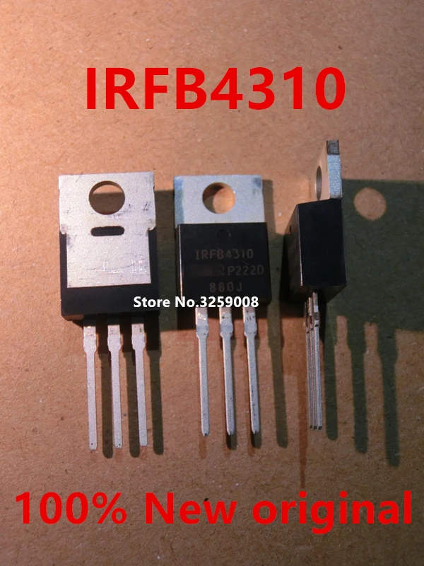 IRFB4310  IRFB4310PBF  100% new original  N-CH TO-220  100V 130A 10piece