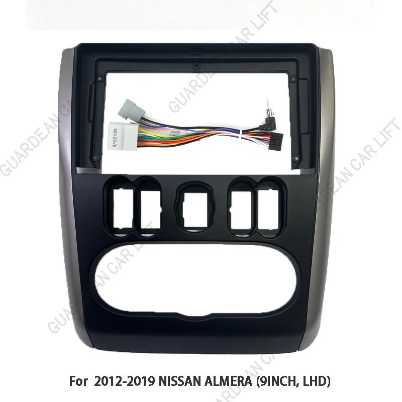 

9 Inch Android Car Radio Fascias For 2012-2019 NISSAN ALMERA Stereo Player 2DIN Head Unit Dash Frame Panel Installation Trim