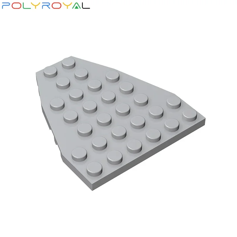 اللبنات الأجزاء الفنية لتقوم بها بنفسك 7x6 إسفين أسفل لوحة 10 قطعة MOC لعبة تعليمية للأطفال هدية عيد ميلاد 50303