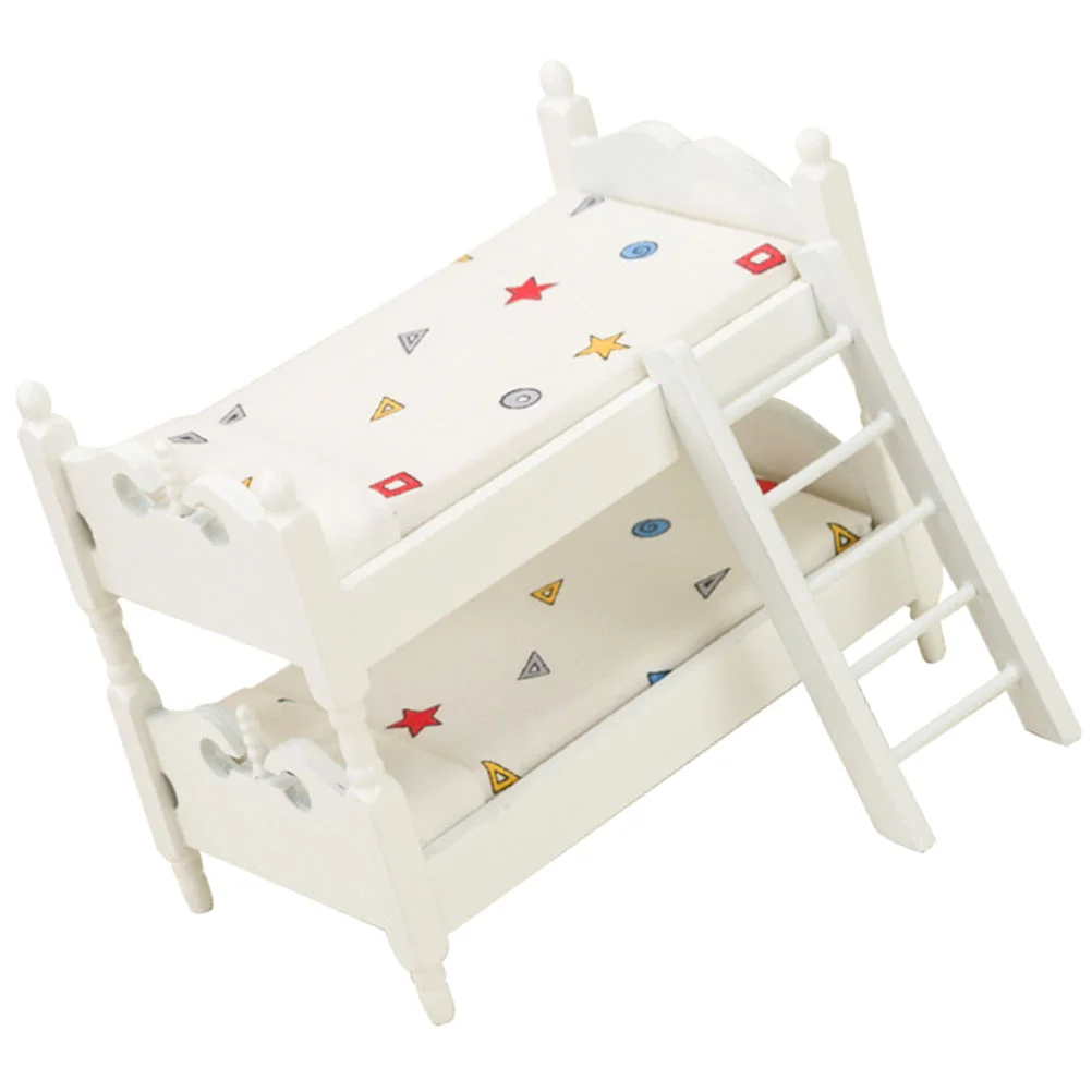 

House Mini Bunk Bed Model House Bed Model House Furniture mini house bunk bed miniature bunk bed