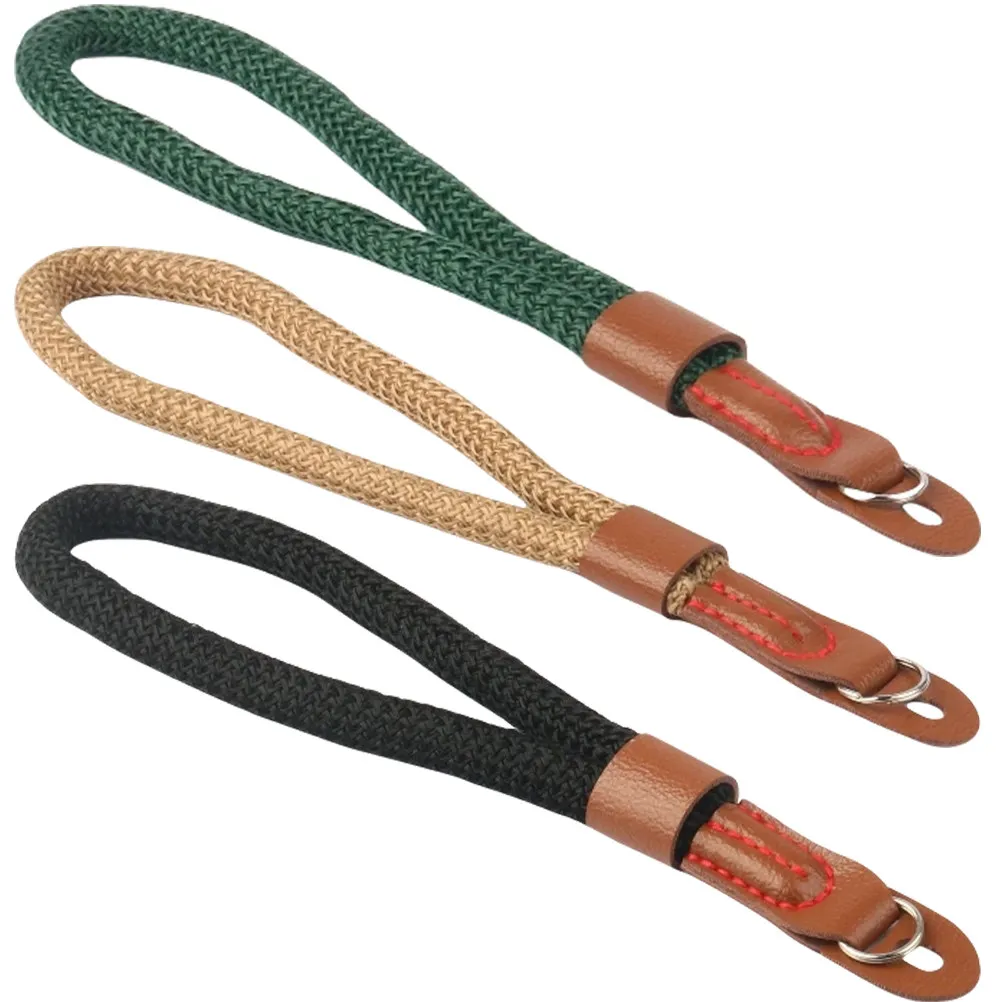 3Pcs Camera Wrist Strap Heavy Duty Flexible Anti-Lost Lanyard for Dslr Mirrorless Cameras Outdoor Travel Climbing Photography