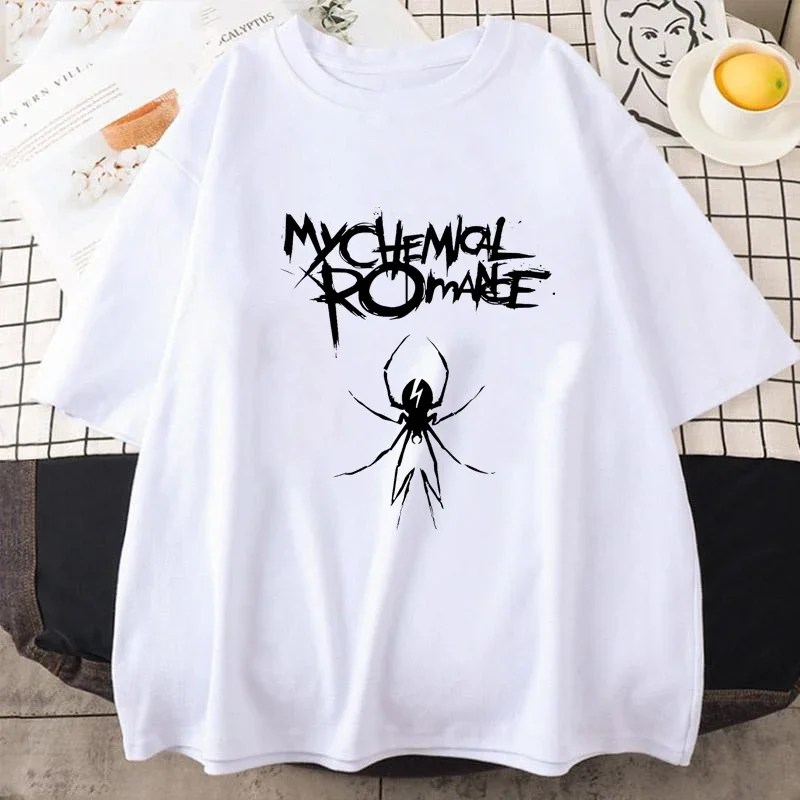 2025 ma Romance chimique pour la vengeance douce t-shirts mode t-shirt hauts été à manches courtes chemise de Jogging Hip Hop chemise ample