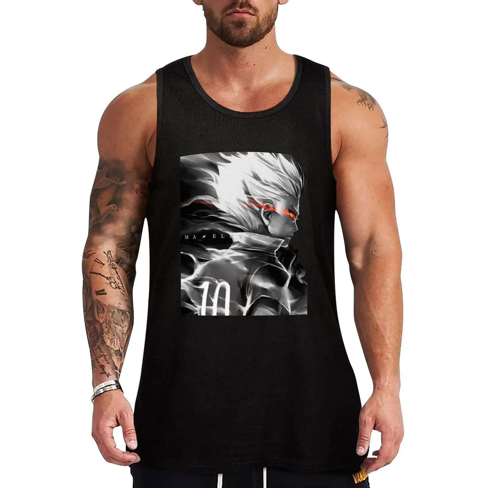 Inazuma Eleven n°10 Tank Top Simple Tank Top Basic Regular Fit Casual Undershirt
