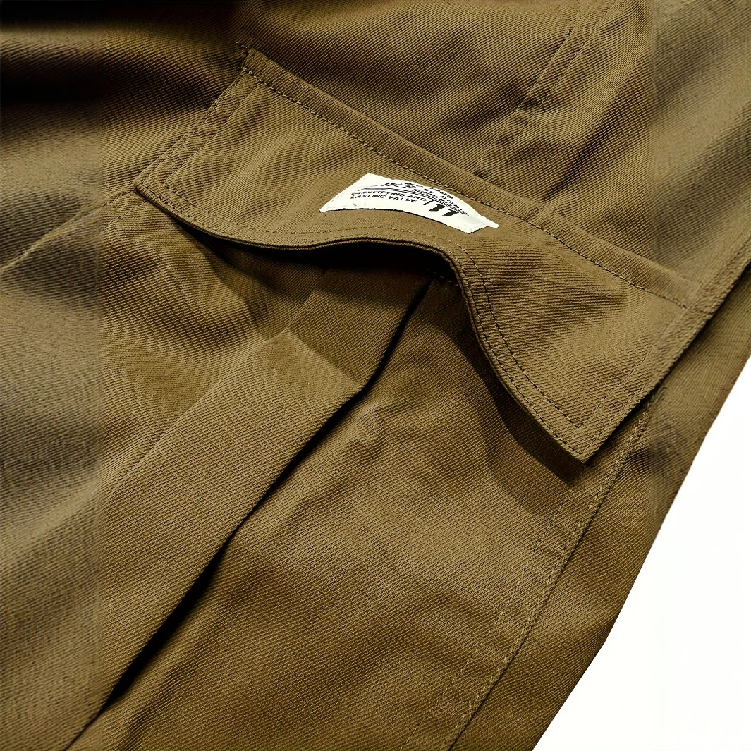 Shorts de trabalho leves] Pacote com 3 shorts de trabalho leves masculinos de cor sólida – Shorts da moda com bolso flip para atividades ao ar livre