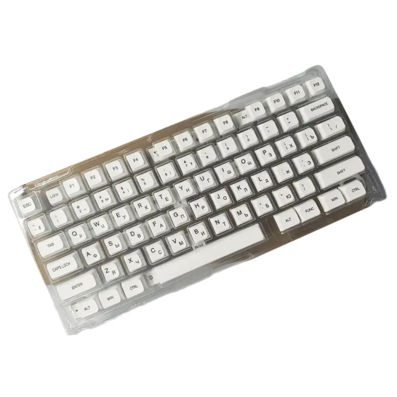 120Keys White Keycap DyeSubbed Keycaps For Mechanical Keyboards Dropshipping