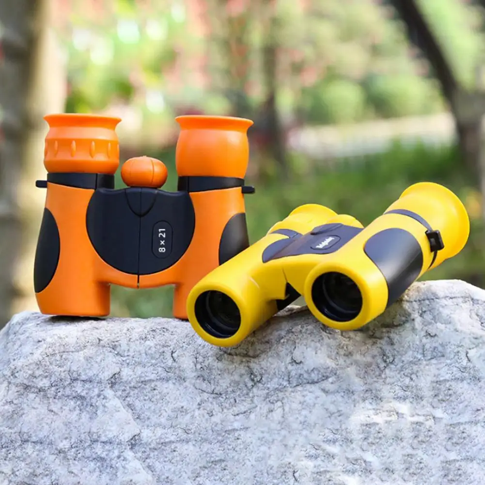 

Kids Telescope Binoculars Cognitive Ability Anti Slip Comfortable Grasp High-Resolution Small Telescope Toy for Educational