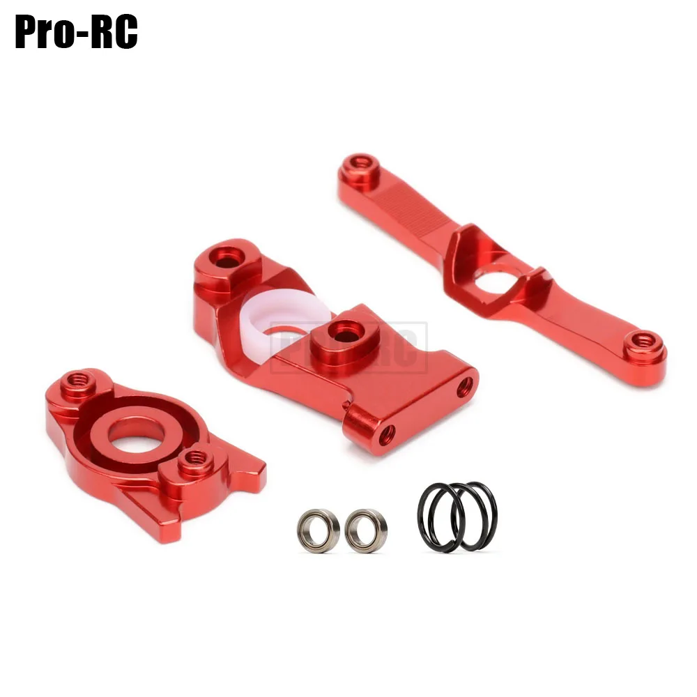 1Set Aluminum Alloy #7043 Steering Assembly for RC Car 1/16 Traxxas E-Revo 71054 VXL Slash 4WD 70054 Summit 72054 Short Truck