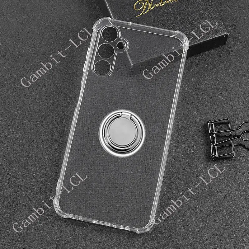 For Samsung Galaxy A05s A05 SM-A057F SM-A057F/DS SM-A055F Back Ring Holder Bracket Phone Case Smartphone TPU Soft Silicone Cover