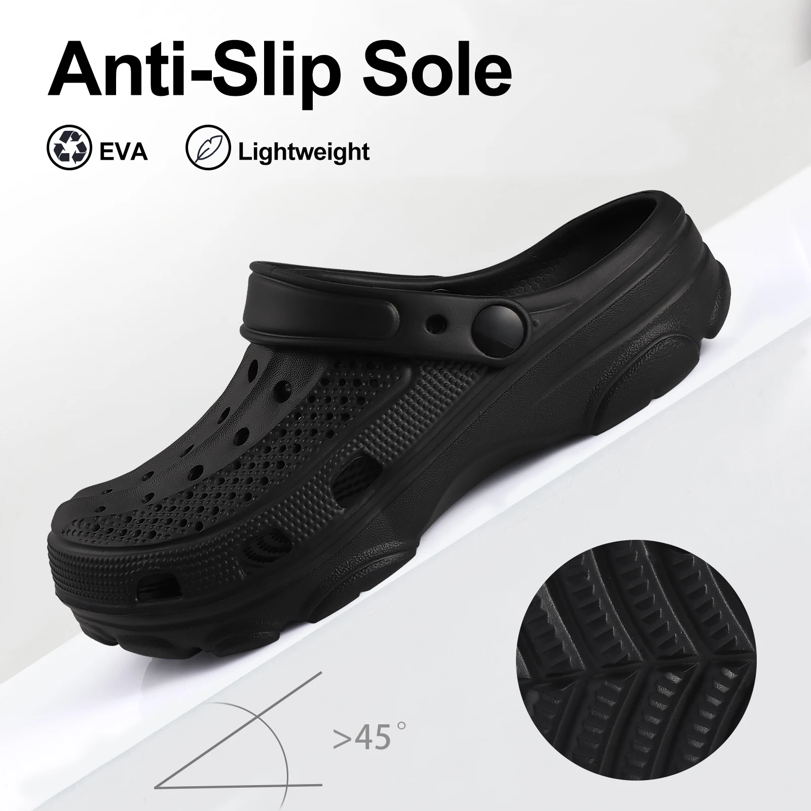 Lächeln Pop Mode Männer Clogs Hausschuhe Marke Sommer Clogs Hausschuhe Outdoor Gleitschutz Strand Hausschuhe Weichen Hause Atmungsaktive Hausschuhe – Detail 17