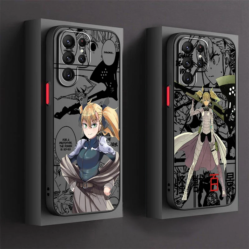 

Cool K-Kaiju No. 8 Anime Frosted Translucent For Samsung A53 A52 A33 A32 A51 A71 A21S A13 A73 A50 A22 A12 5G Matte Phone Case