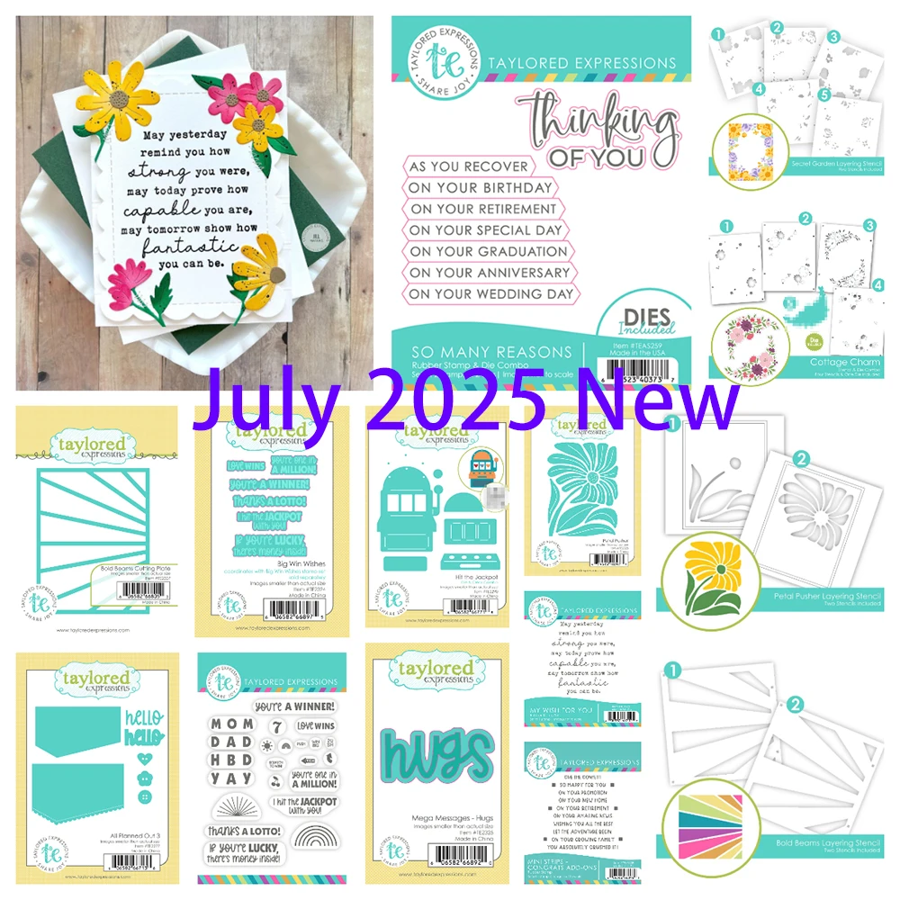 

2025 New Dies Stamps Stencils Secret Garden Layering Stencil Framework Card Home Gifts Metal Cutting Dies DIY Handmade Scrapbook