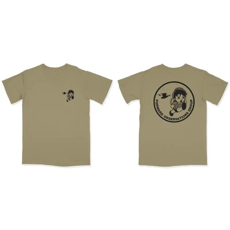 Forward Observations Group Run Military T Shirt Large Green Olive NEW 2025 FOG L