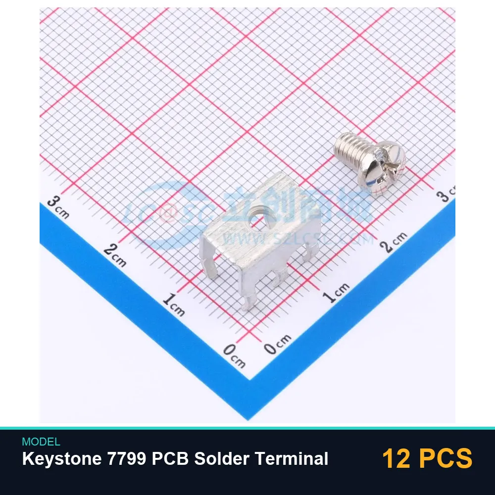12 PCS Keystone 7799 PCB Solder Terminal