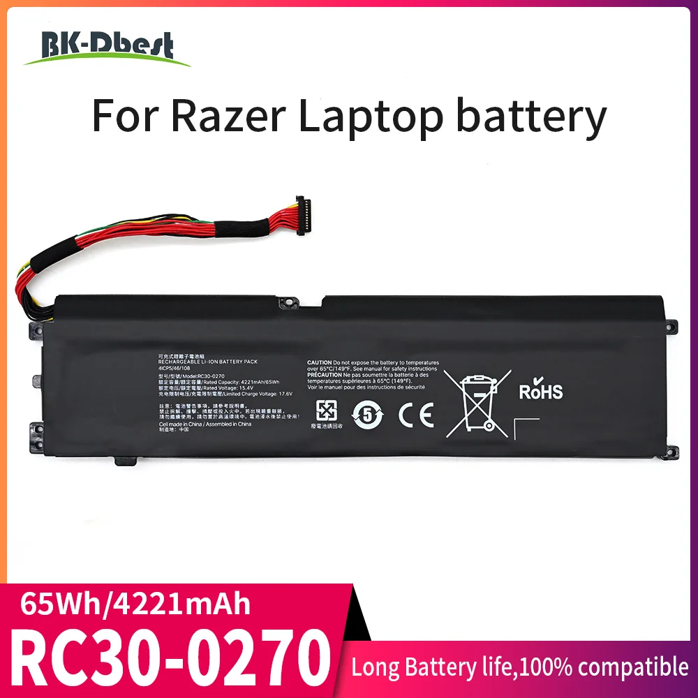 BK-Dbest factory direct supply RC30-0270 Battery For RAZER HAZEL BLADE 15 BASE 2019 FULL HD 144HZBLADE 15 BASE MODEL GEFORCE